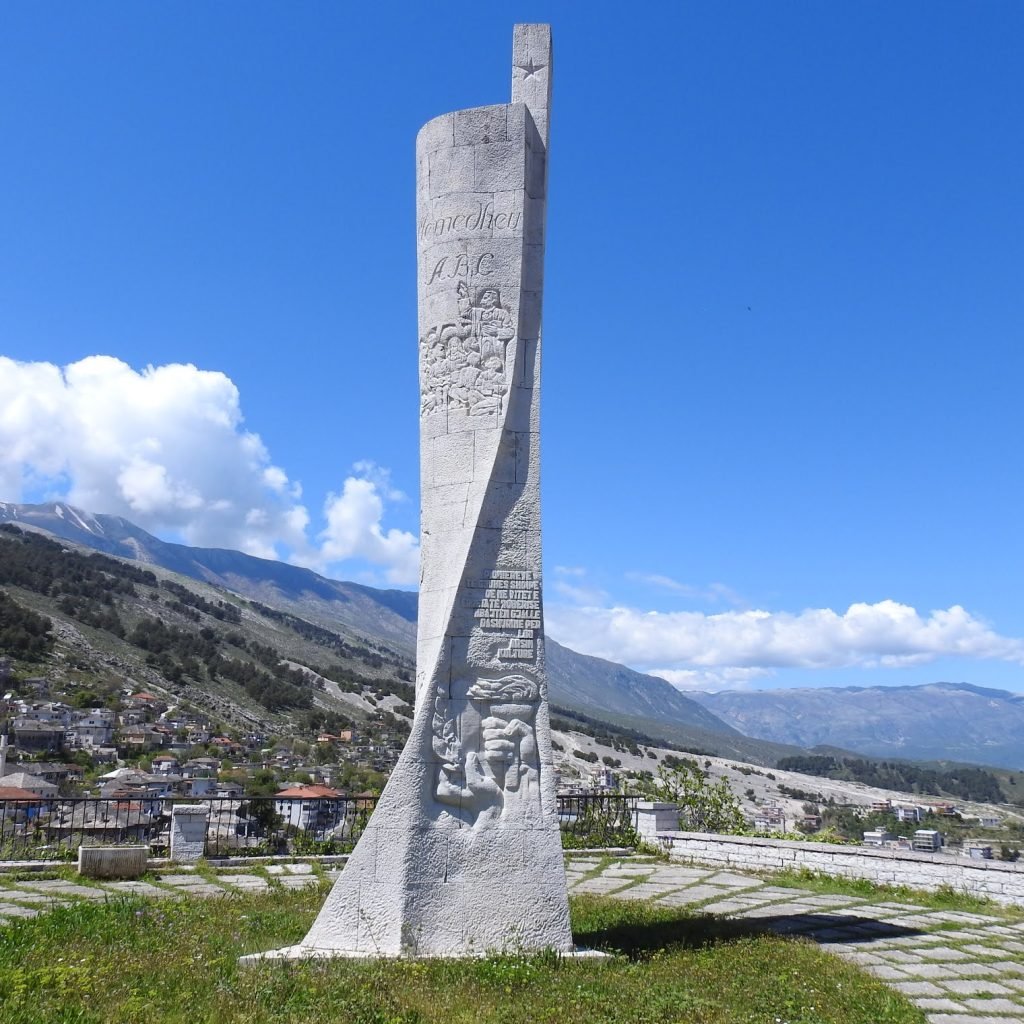 The Gjirokastra Obelisk albaniadestination.in