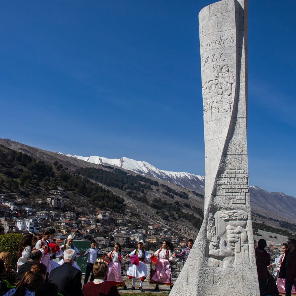 The Gjirokastra Obelisk albaniadestination.in