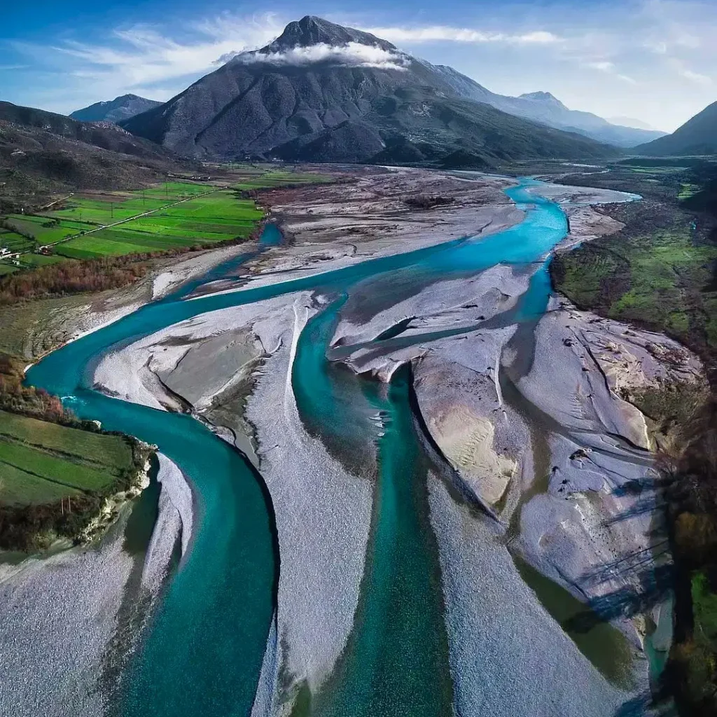 Vjosa River albaniadestination.in