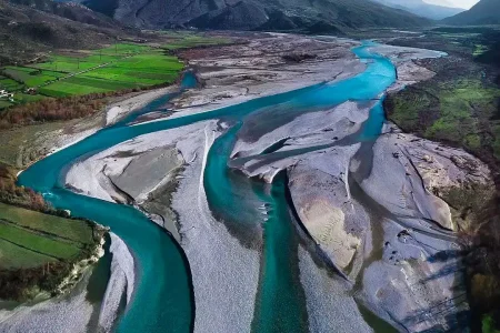 Vjosa River albaniadestination.in