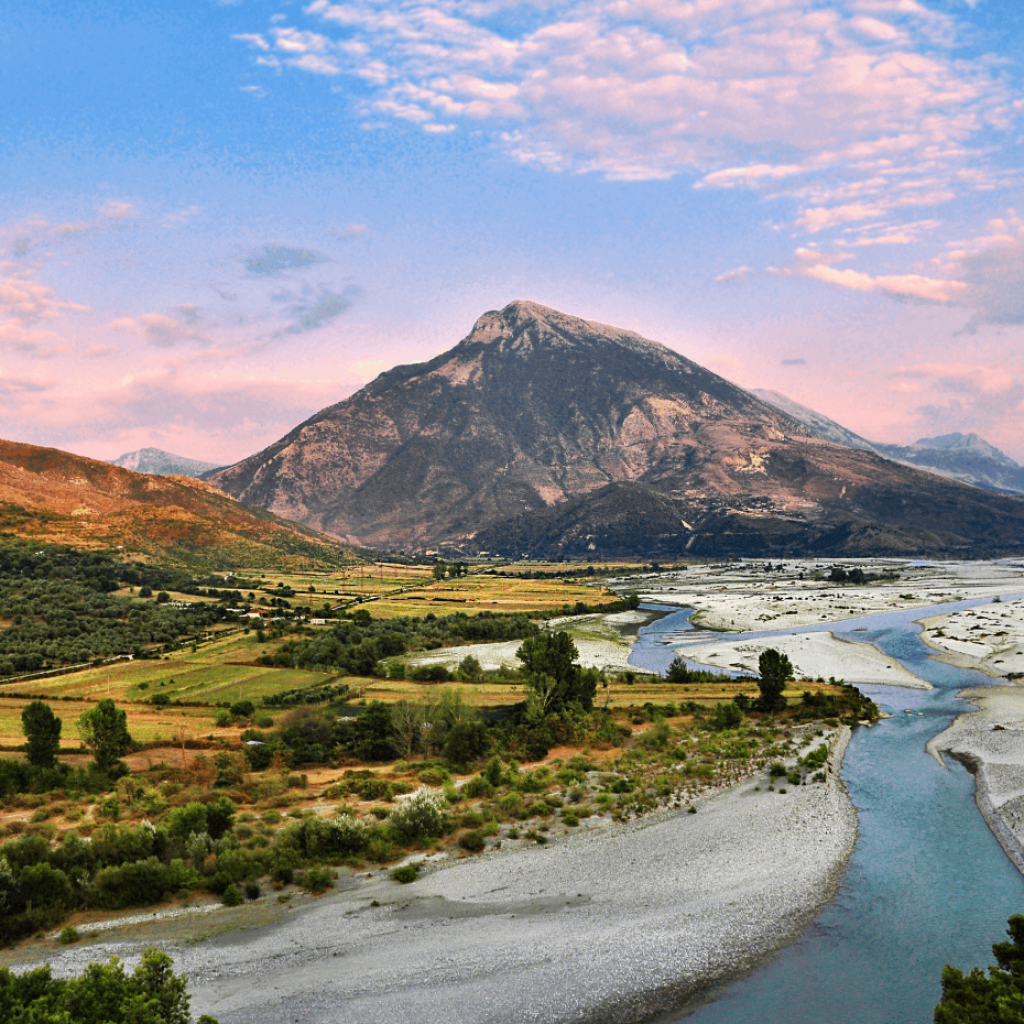 Vjosa River albaniadestination.in